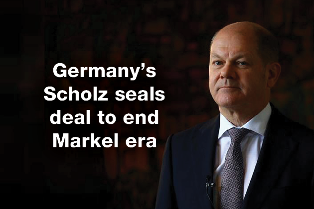 Germany’s Scholz seals deal to end Markel era